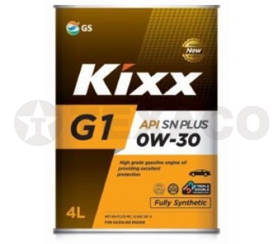 Масло моторное Kixx G1 0W-30 SP (4л) синтетическое