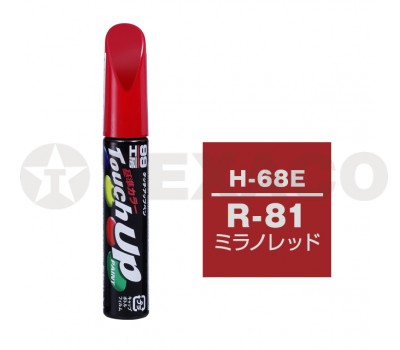 Краска-карандаш TOUCH UP PAINT 12мл H-68E (R81) красный