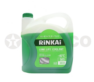 Антифриз RINKAI Green (зеленый) -45 (5кг)