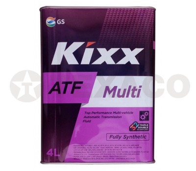Жидкость для АКПП Kixx ATF Multi Plus (4л)