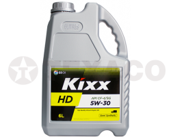 Масло моторное Kixx HD 5W-30 CF-4/SG (6л)