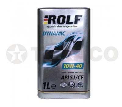 Масло моторное ROLF Dynamic 10W-40 CF/SJ (1л)