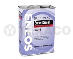 Масло моторное Eneos Super Diesel 10W-40 CG-4 (4л) п/синтетика
