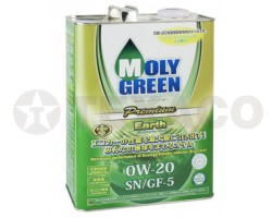 Масло моторное MOLY GREEN PREMIUM 0W-20 SP/GF-6A (4л)