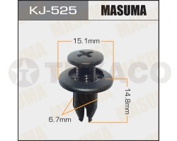 Клипса автомобильная MASUMA KJ-525