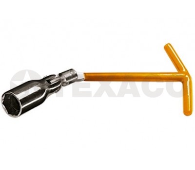 Ключ свечной с шарниром SPARTA 16 мм