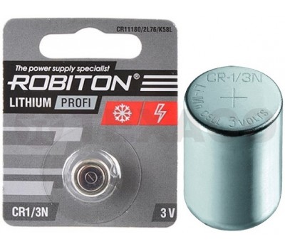 Батарейка ROBITON CR1/3N (CR11180/2L76/K58L)