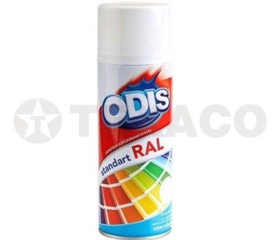 Краска-спрей ODIS белая глянцевая (450мл)