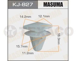 Клипса автомобильная MASUMA KJ-827