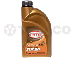 Масло моторное SINTEC Супер 10W-40 SG/CD (1л)
