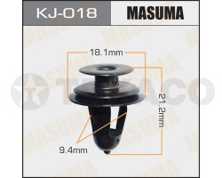 Клипса автомобильная MASUMA KJ-018