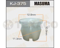 Клипса автомобильная MASUMA KJ-375