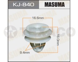 Клипса автомобильная MASUMA KJ-840