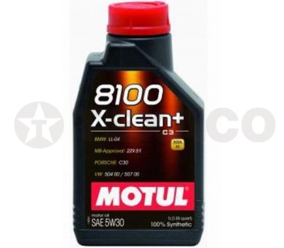 Масло моторное MOTUL 8100 X-clean + 5W-30 (1л)