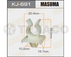 Клипса автомобильная MASUMA KJ-691