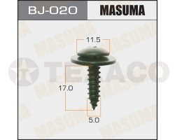 Саморез MASUMA 5х17мм (10шт)