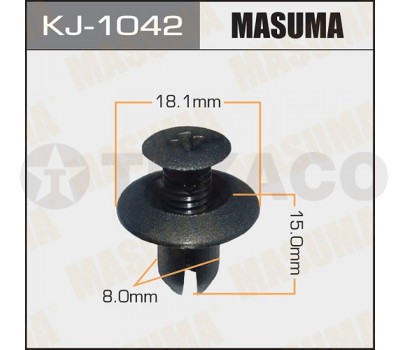 Клипса автомобильная MASUMA KJ-1042