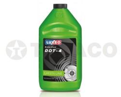 Тормозная жидкость LUXE ДОТ-4 (910г) зеленая банка