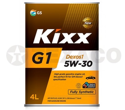 Масло моторное KIXX G1 DEXOS 5W-30 SN/CF (4л)