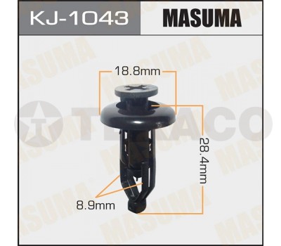 Клипса автомобильная MASUMA KJ-1043