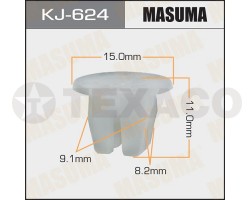 Клипса автомобильная MASUMA KJ-624