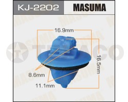 Клипса автомобильная MASUMA KJ-2202