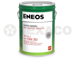 Масло моторное Eneos Super Diesel 5W-30 CG-4 (20л) п/синтетика