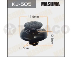 Клипса автомобильная MASUMA KJ-505