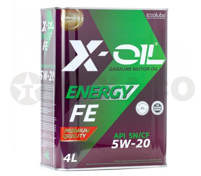 Масло моторное X-OIL Energy FE 5W-20 SN/CF (4л)
