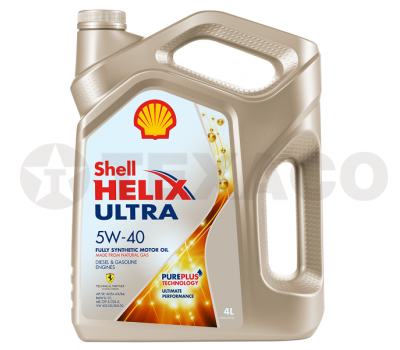 Масло моторное SHELL Helix Ultra 5W-40 SP/CF A3/B4 (4л)