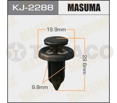 Клипса автомобильная MASUMA KJ-2288