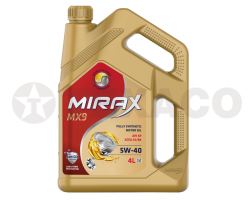 Масло моторное MIRAX MX9 5W-40 SP A3/B4 (4л) 