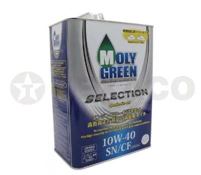 Масло моторное MOLY GREEN SELECTION 10W-40 SN/CF (4л)