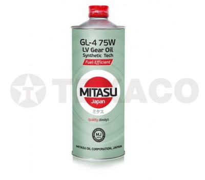 Масло трансмиссионное MITASU ULTRA LV GEAR OIL 75W GL-4 (1л)