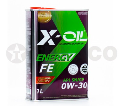 Масло моторное X-OIL Energy FE 0W-30 SN/CF (1л)
