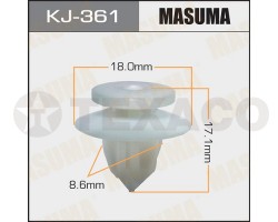 Клипса автомобильная MASUMA KJ-361