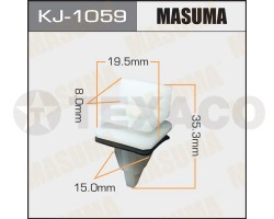 Клипса автомобильная MASUMA KJ-1059