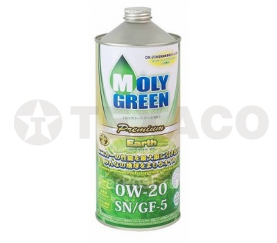 Масло моторное MOLY GREEN PREMIUM 0W-20 SP/GF-6A (1л)