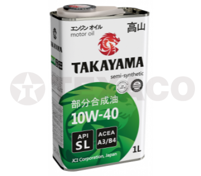Масло моторное TAKAYAMA 10W-40 A3/B4 SL (1л)