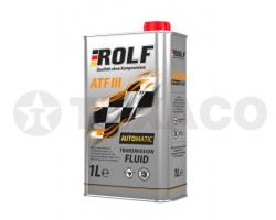 Масло для автоматических трансмиссий ROLF ATF III (1л)